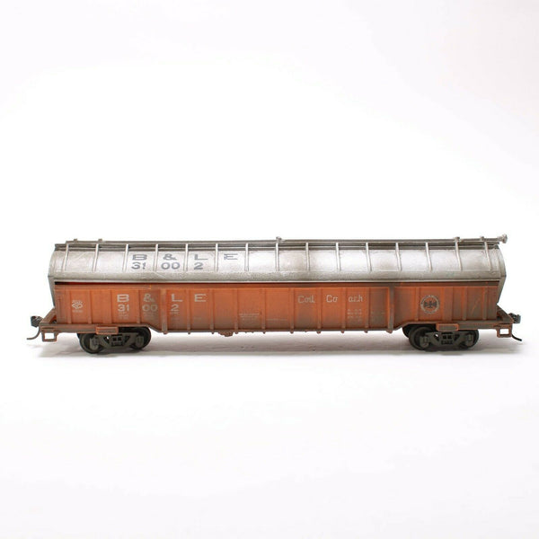 HO Scale - B&LE 31002 Weathered Coil Car - BLT 11-57 - Kaydee couplers