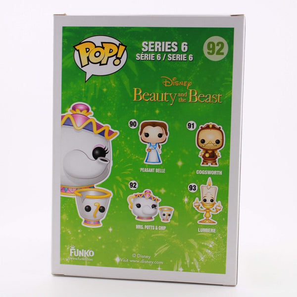 Funko Pop Disney Beauty and the Beast - Mrs. Potts w/ Chip Vinyl Figure #92