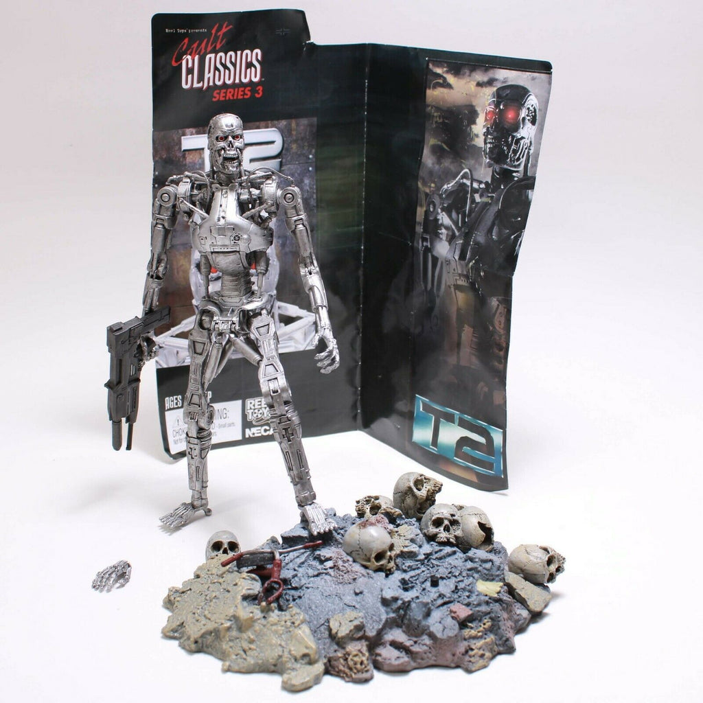 NECA Classic Terminator Scale Endoskeleton in Window Box Action Figure, 7-Inch, Figures - Canada NECA Classic Terminator Scale Endoskeleton in Window Box Action Figure, 7-Inch, Figures - Canada