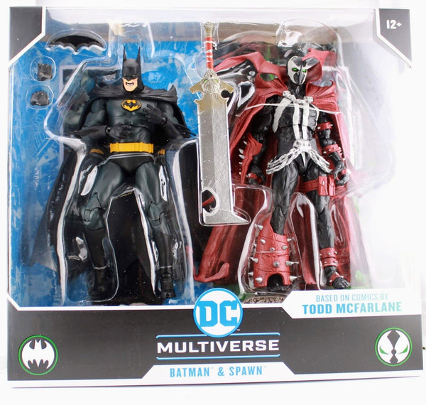 McFarlane Toys DC Multiverse Collector - Batman and Spawn Action Figure Set of 2