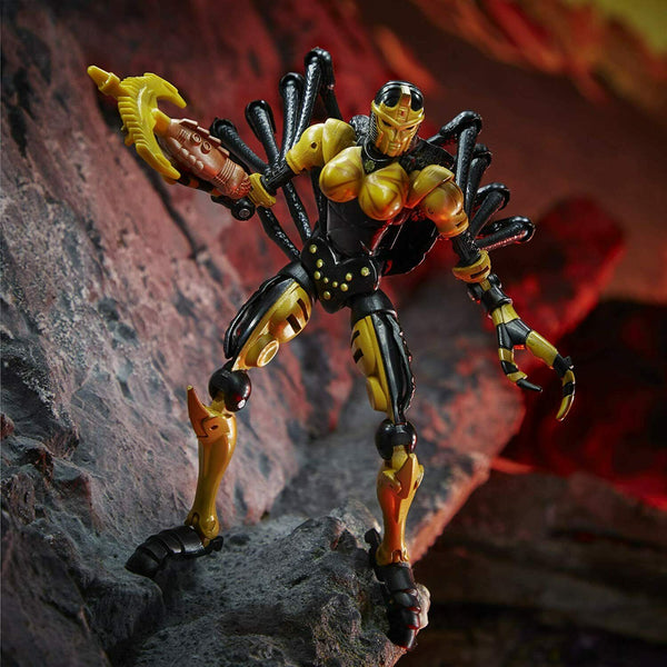 Transformers War for Cybertron: Kingdom Blackarachnia - Deluxe Class Figure