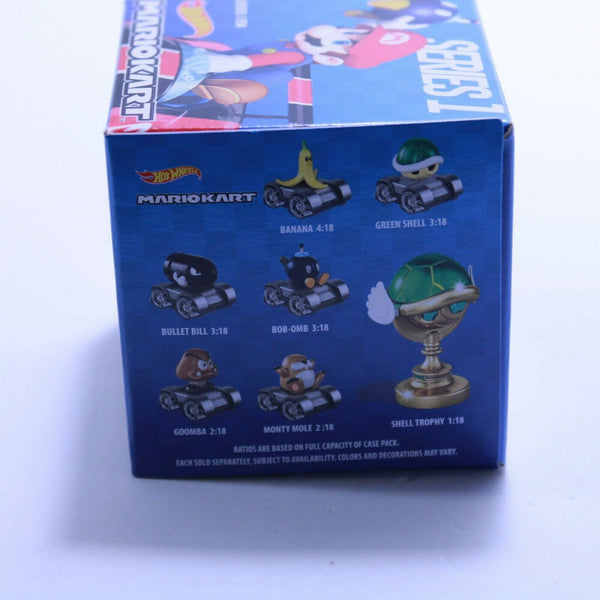 Mariokart Series 1 Hot Wheels - Mario Mystery Blind Box - Bullet Bill / Goomba /