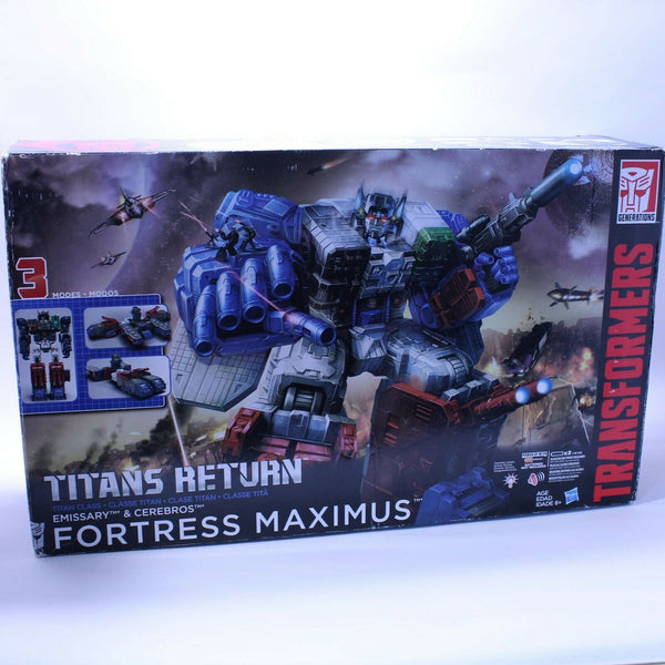 Transformers Titans Return - Fortress Maxim w/ Box , Sticker Sheet, Manual