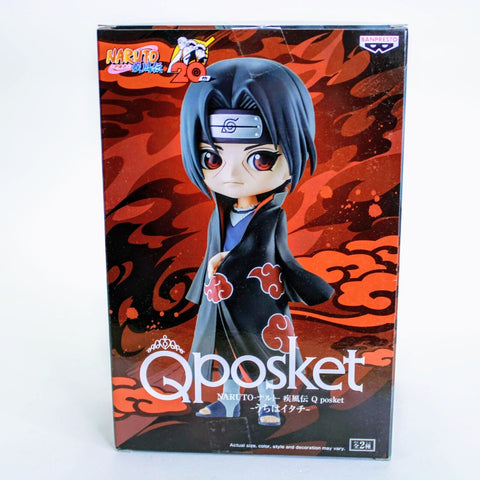 Banpresto Q Posket Naruto Shippuden Uchiha Itachi ~6" Figure