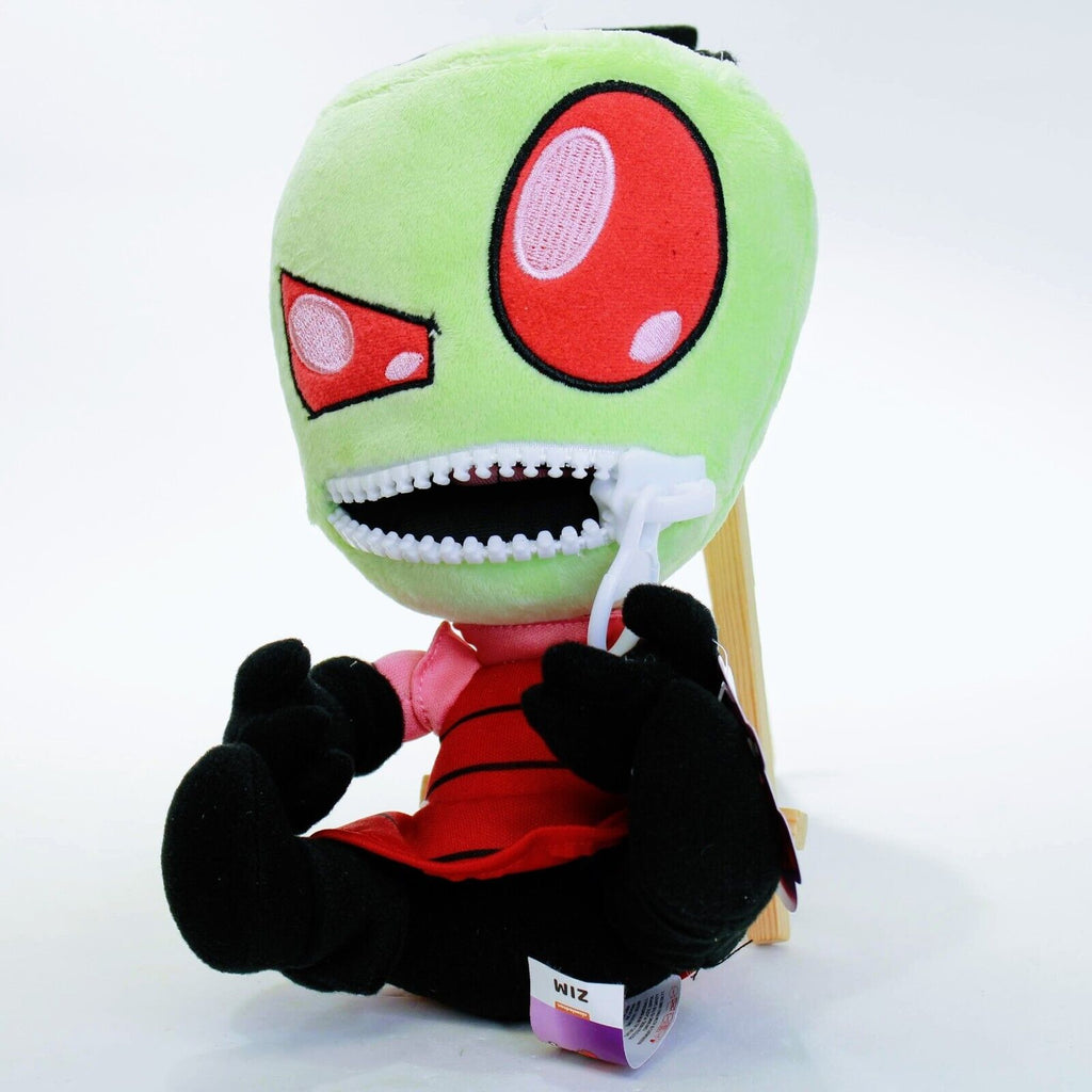 Invader Zim Nickelodeon ZIM Zippermouth 9 Plush Blueberry Cat invader-zim-nickelodeon-zim-zippermouth-9-plush-blueberry-cat