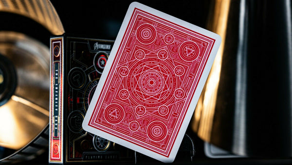 Marvel Avengers Red Ed. Playing Cards Deck - Theory 11 - Magic Tricks & Poker