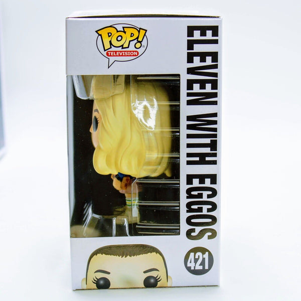 Funko Pop Stranger Things - Eleven with Eggos CHASE w/ Wig Vinyl Figure # 421
