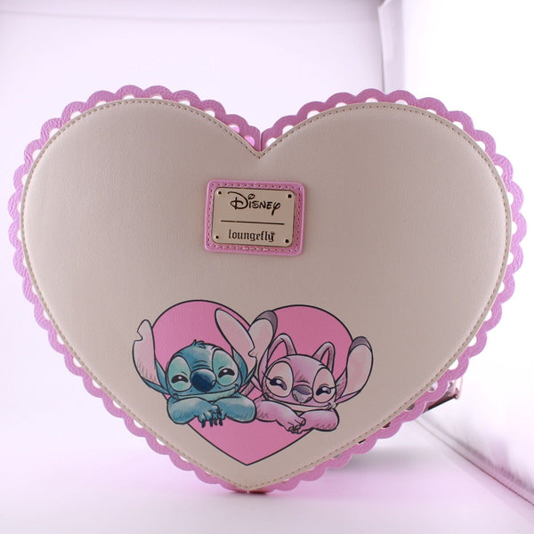 Loungefly Disney Lilo and Stitch Crossbody Purse - Exclusive Valentines Day Bag