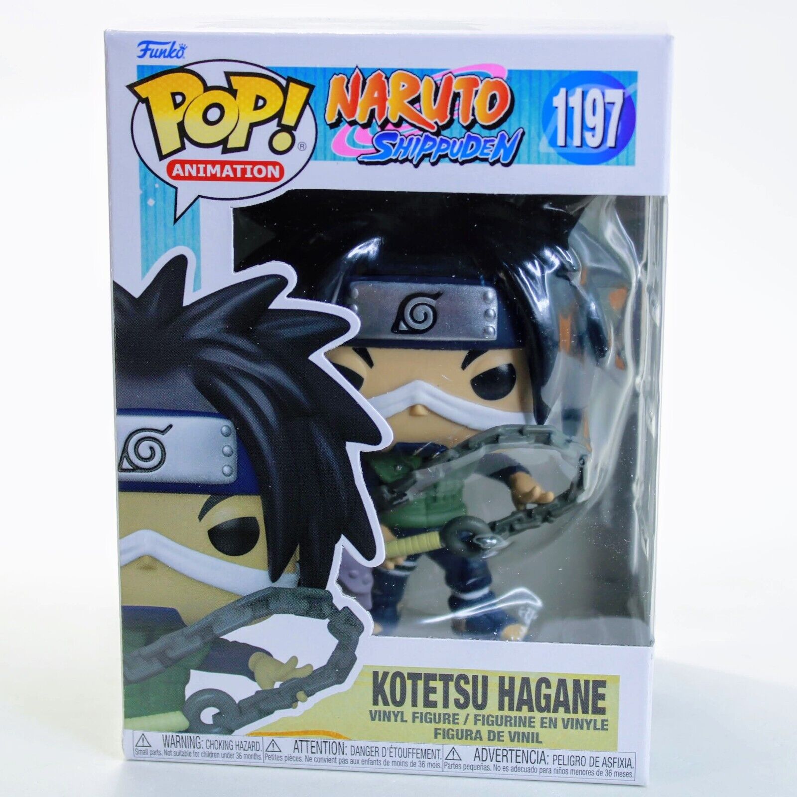 Funko Pop Anime Naruto Shippuden Kotetsu Hagane Vinyl Figure # 1195