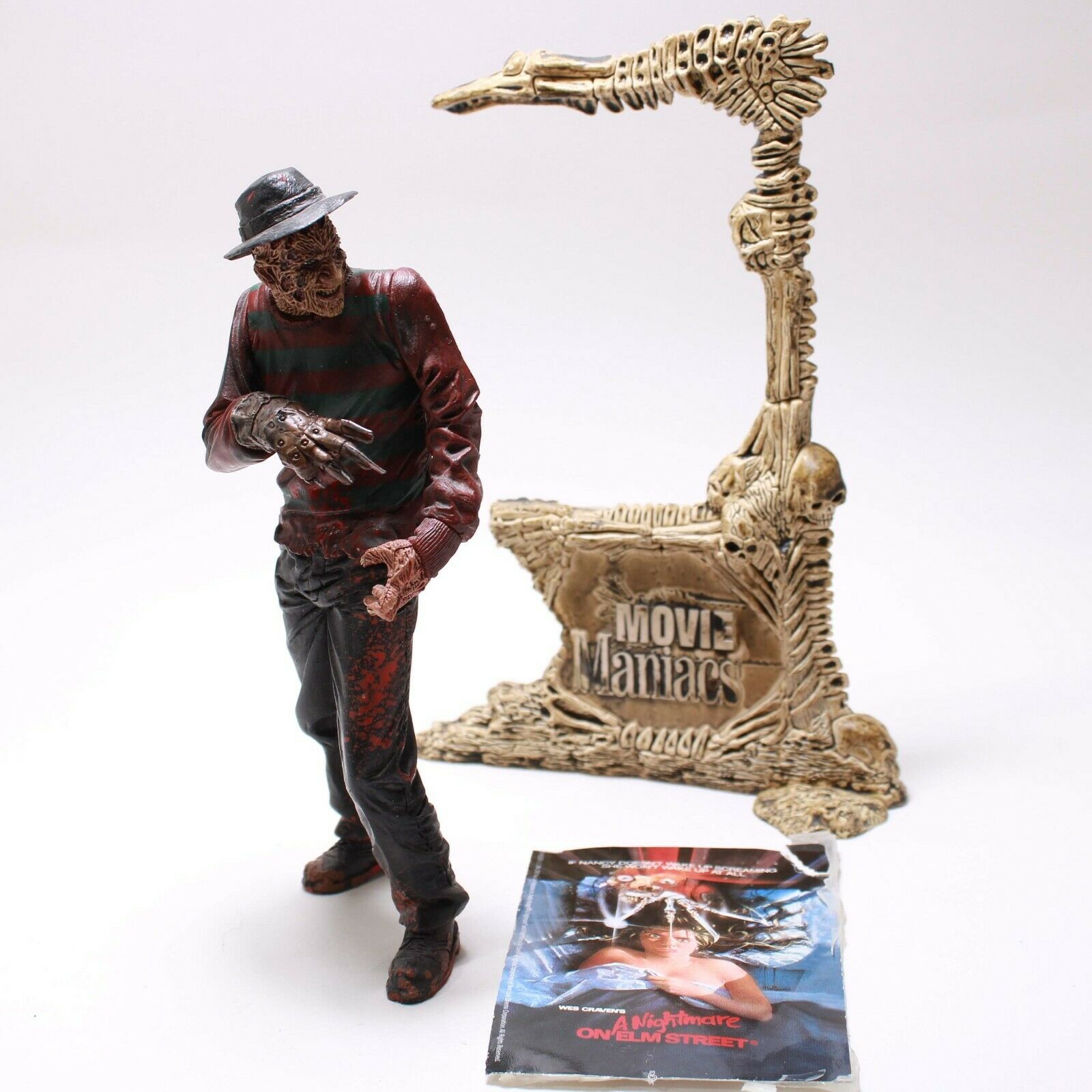 McFarlane Toys Freddy Krueger - A Nightmare on Elm Street Movie Maniacs SEE Desc