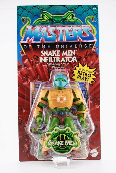 Masters of the Universe Origins Snake Men Infiltrator Unpunched Mattel 2023