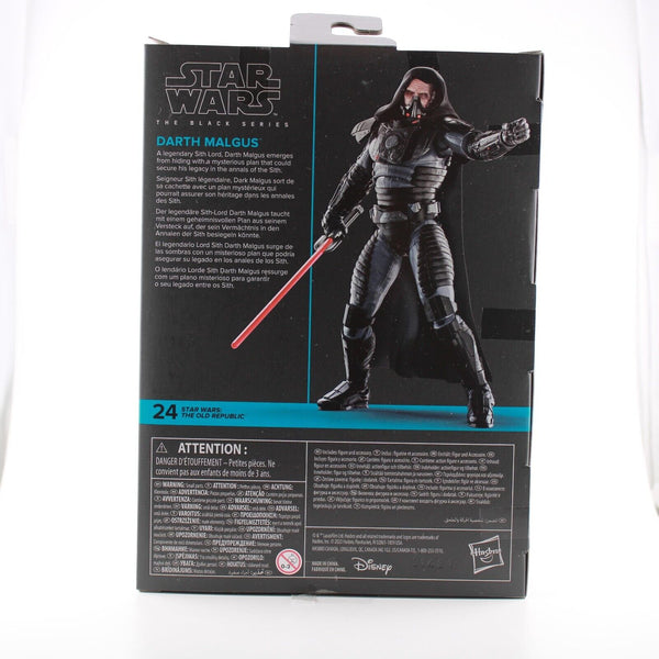 Star Wars The Black Series Darth Malgus - The Old Republic 6" Figure