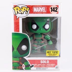 Funko POP Marvel Deadpool Solo - Green Vinyl Figure #142 - Hot Topic Exclusive