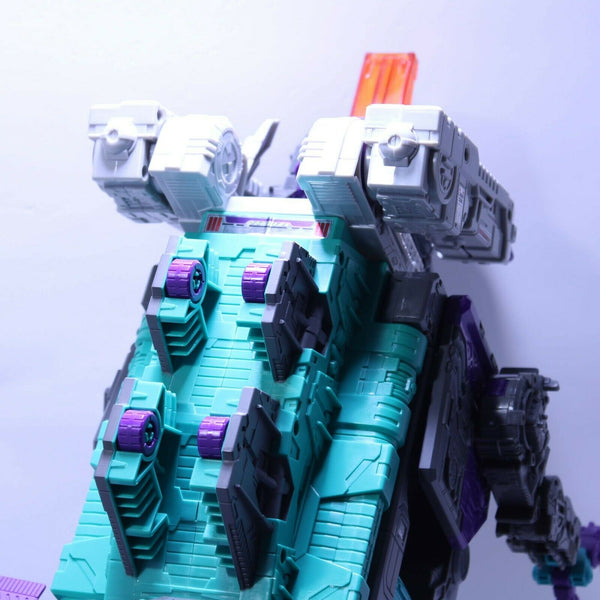 Transformers Titans Return Decepticon Trypticon Complete w/ Necro & Full-Tilt