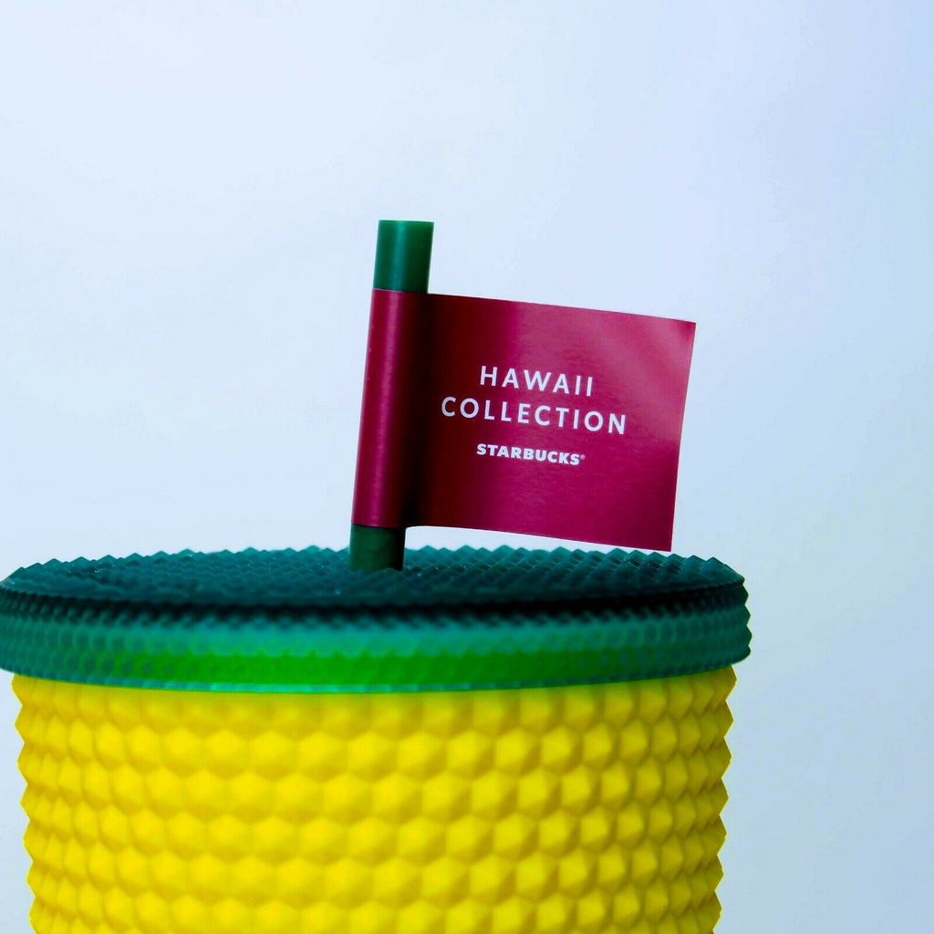 Starbucks Hawaii Exclusive Collection Matte Studded Pineapple 24oz