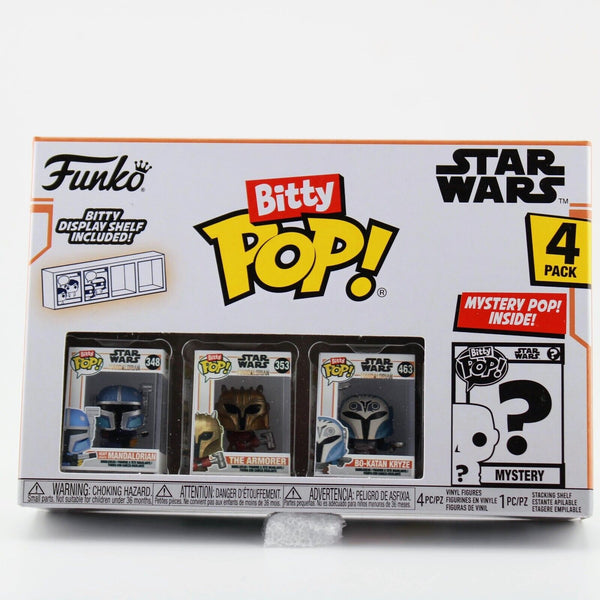 Funko Bitty Pop Star Wars The Mandalorian - Set of 4 Variants - 16 Total Bittys
