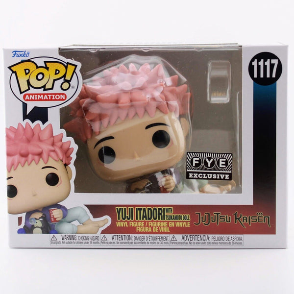 Funko Pop Jujutsu Kaisen Yuji Itadori w/ Doll Anime Vinyl Figure # 1117