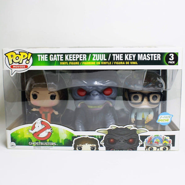 Funko Pop Ghostbusters The Gatekeeper / Zuul / The Key Master - Set of 3 Figures