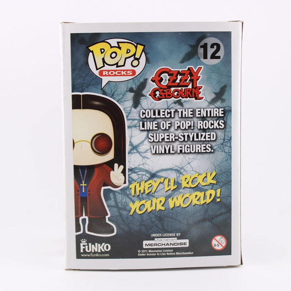Funko Pop Rocks Ozzy Osbourne - Music Vinyl Figure # 12 Original