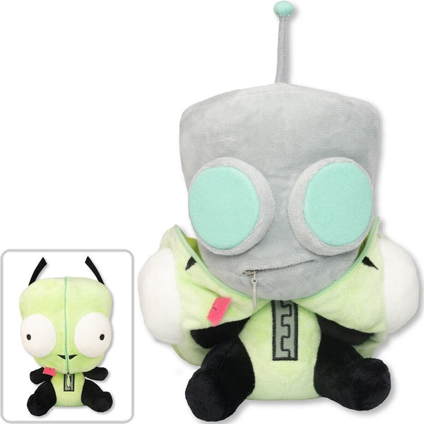 Invader Zim - Gir Nickelodeon ZIM Zippermouth 9" Plush