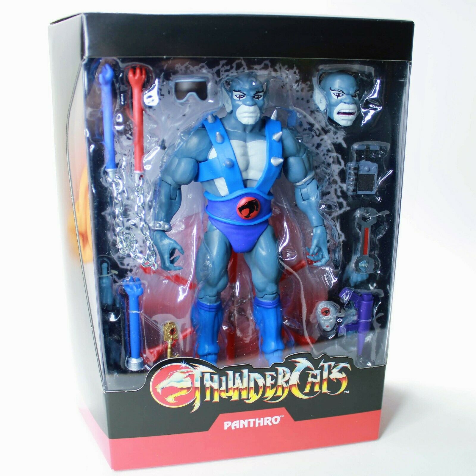 ThunderCats Ultimates Panthro 7" Super7 Action Figure Version 2 w/ Weapons