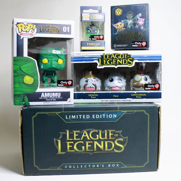 Funko Pop League of Legends Amumu #1 Collector's Box Limited Edition Gamestop Ex