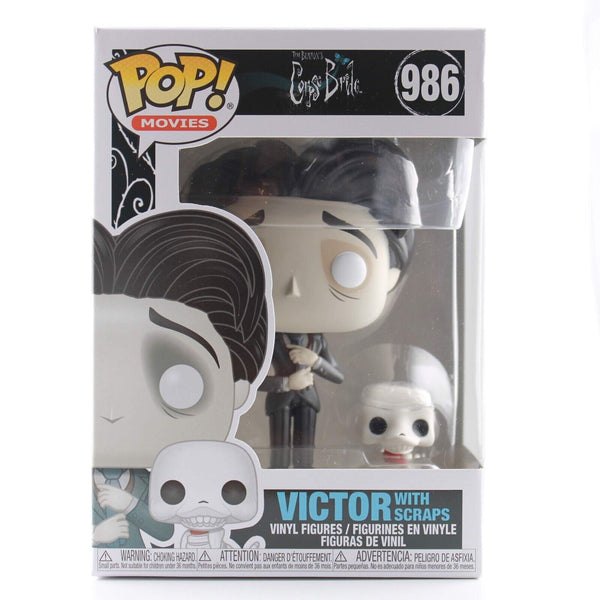 Funko POP Movies Corpse Bride - Victor with Scraps Vinyl Figure #986