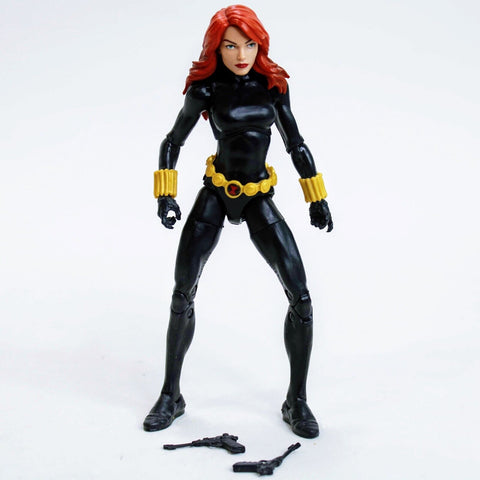 Marvel Legends Retro Black Widow 6" Action Figure Hasbro 100% Complete