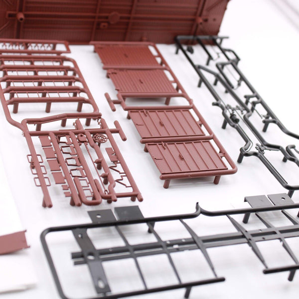 HO scale - NH 30034 - Red Caboose - 40' NY, NH & Hartford AAR Box Car Kit