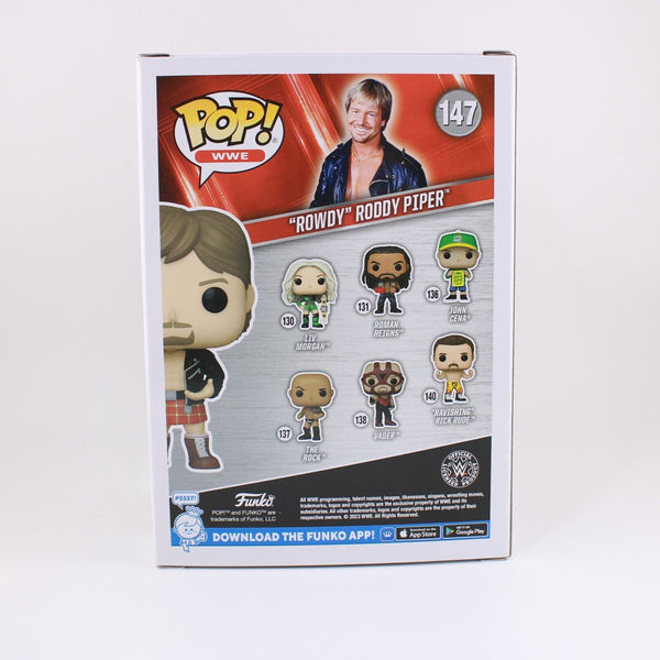 Funko Pop WWE Rowdy Roddy Piper Vinyl Figure #147