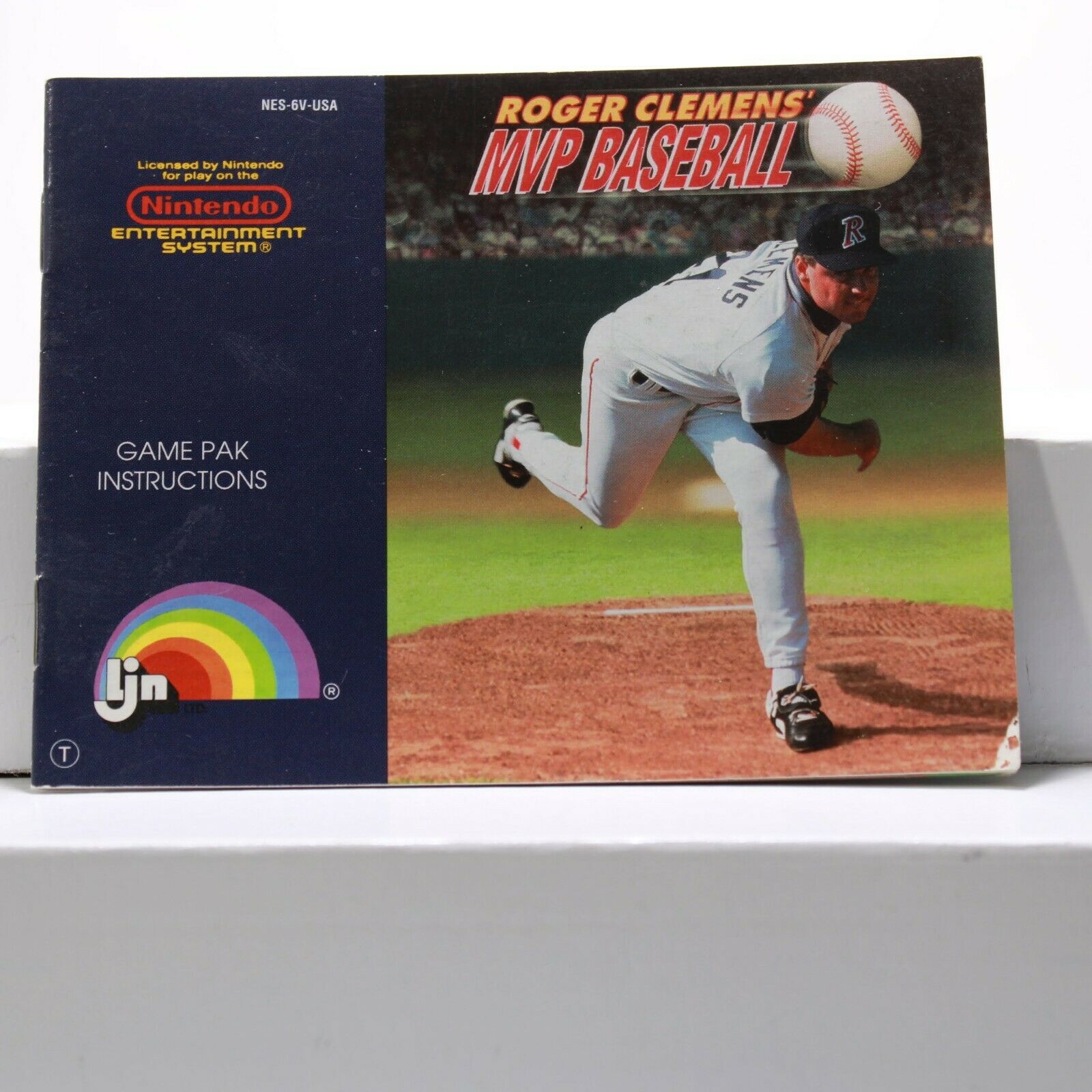 Nintendo NES Manual only - Roger Clemen's MVP Baseball