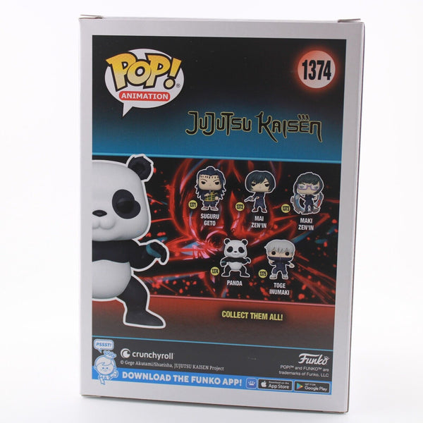 Funko Pop Jujutsu Kaisen Panda - Flocked EE Exclusive Anime Vinyl Figure #1374