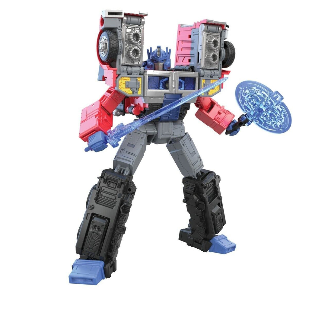 Hasbro Transformers Leader Class VNR 300 Optimus Prime Action