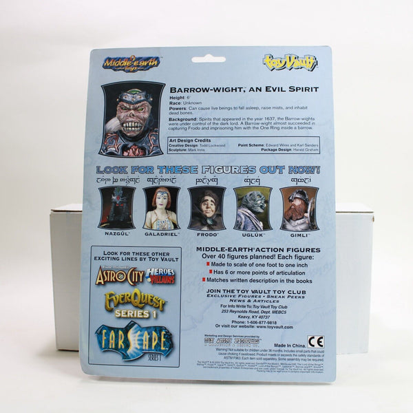 Lord Of The Rings Barrow Wight Evil Spirit Action Figure Toy Vault Middle Earth