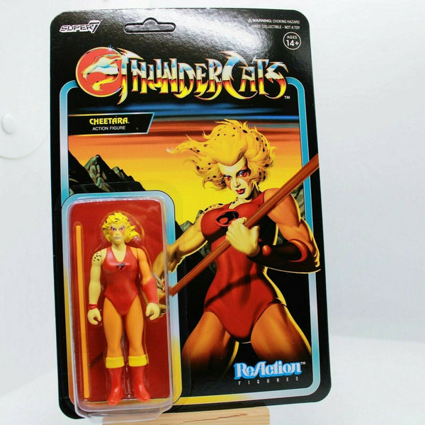 ThunderCats Panthro and Cheetara Set of 2 - 3.75” ReAction Figure Toy Super7