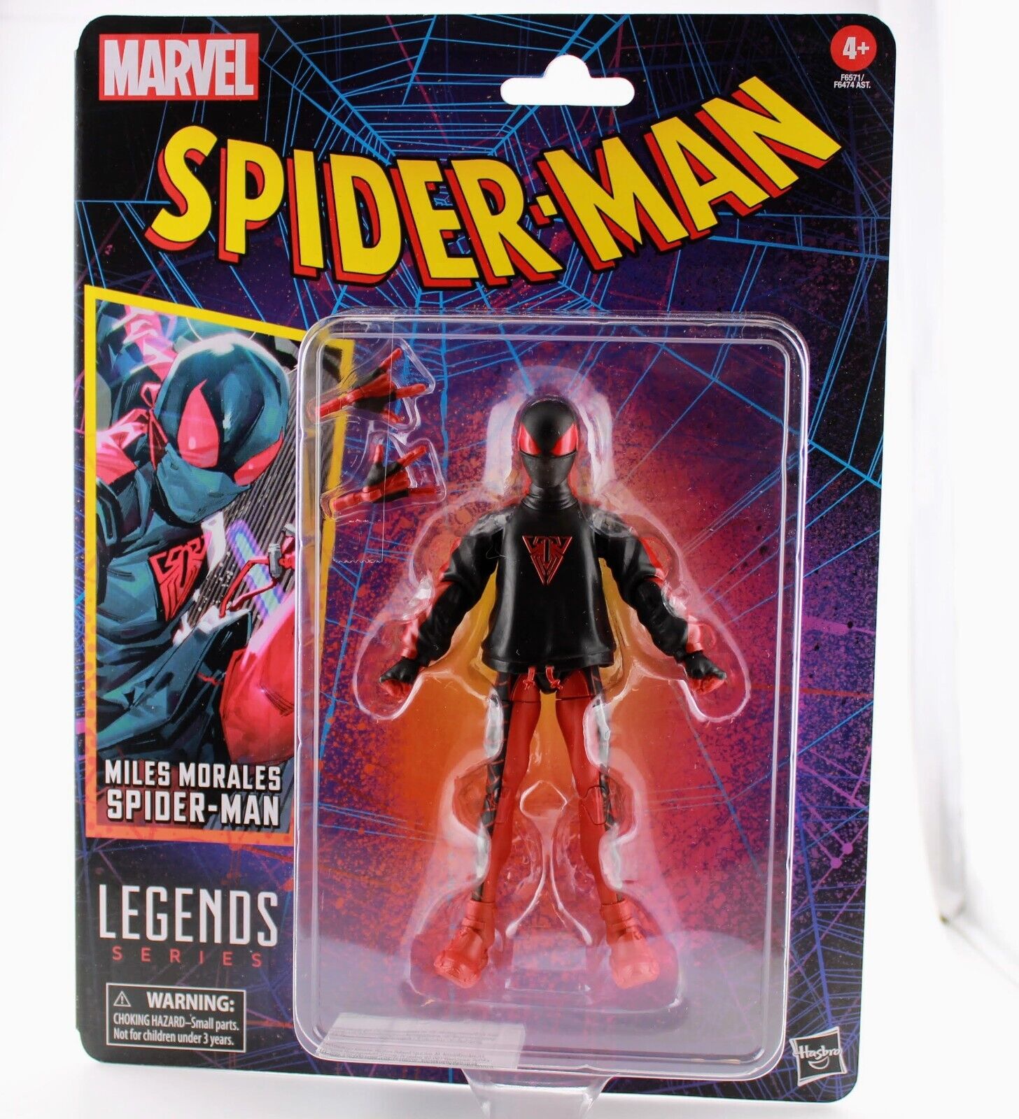 Marvel Legends Series Miles Morales Spider-Man Legends 6" Comic Action Figure