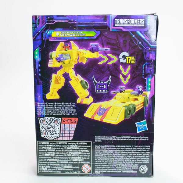 Transformers Legacy Deception Dragstrip Stunticon - Deluxe Figure G1 Menasor