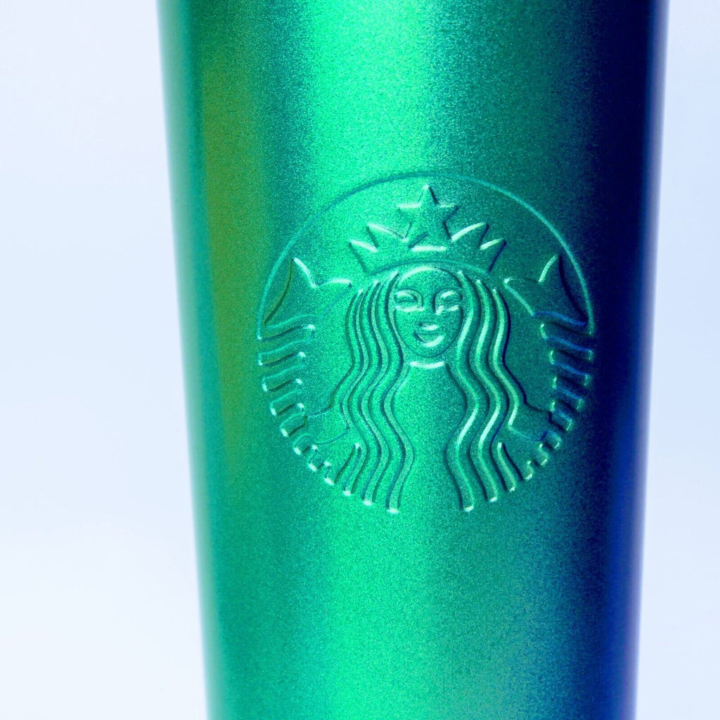 Starbucks Purple Green Ombre Stainless Steel Tumbler 24 Oz - no straw –  Blueberry Cat