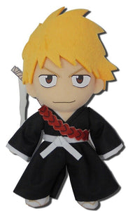 Bleach Ichigo Kurosaki 8 Inch - Officially Licensed Anime Soft Stuffed Plush Toy