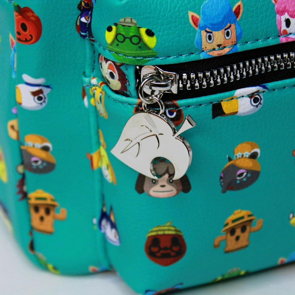 animal crossing character print mini backpack Animal Crossing Character Print Bag / Mini-Backpack 11 Inch Official b – Blueberry Cat