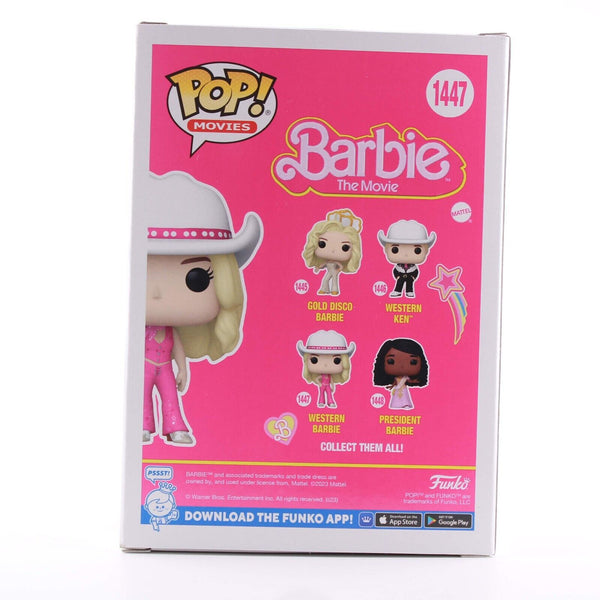 Funko POP Movies Barbie the Movie - Western Barbie Vinyl Figure #1447