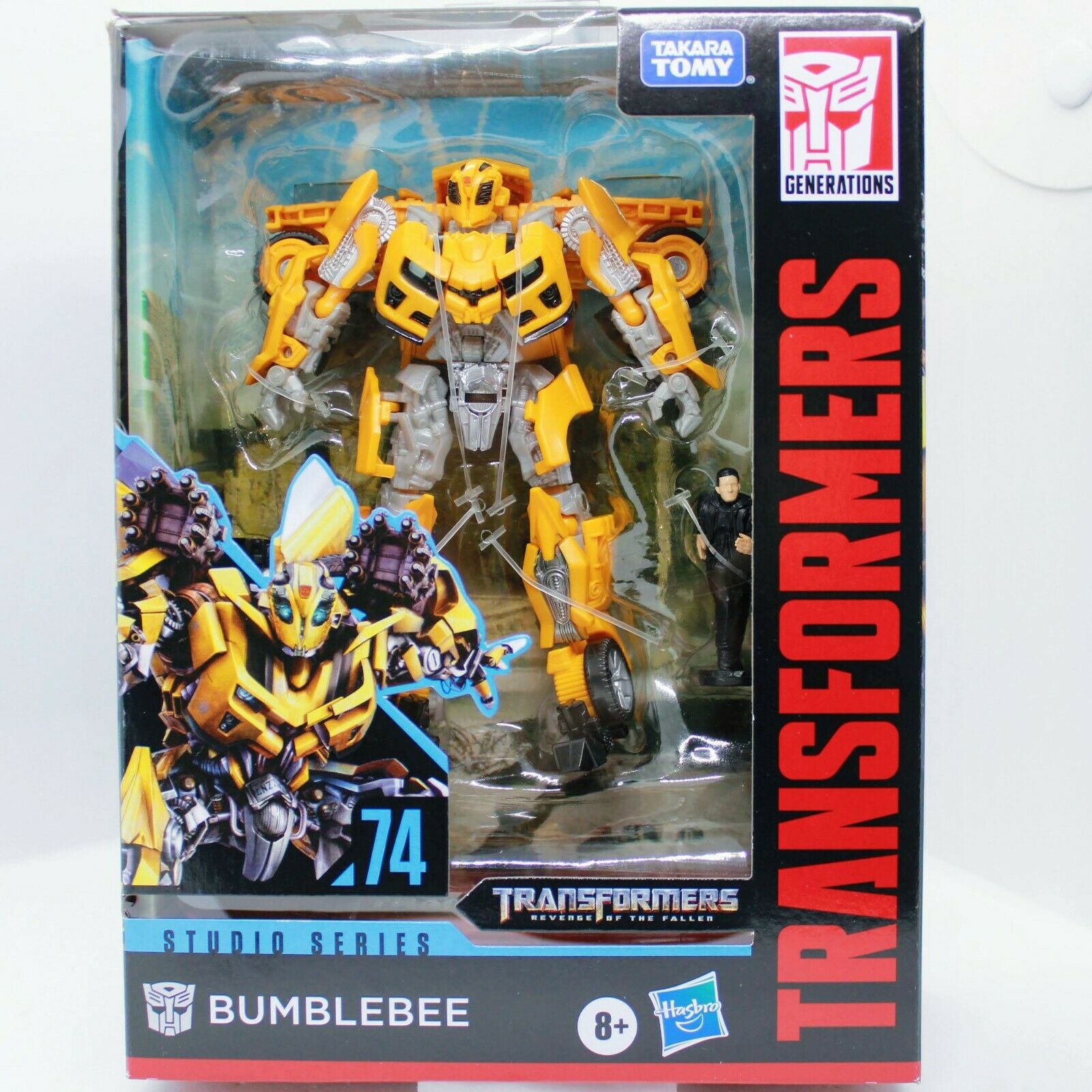 Transformers Studio Series Bumblebee & Sam - #74 Deluxe SS74 Figure ROTF