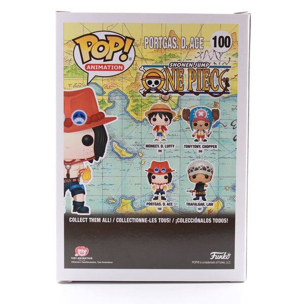 Funko POP Animation: One Piece - Portgas D. Ace Vinyl Figure #100