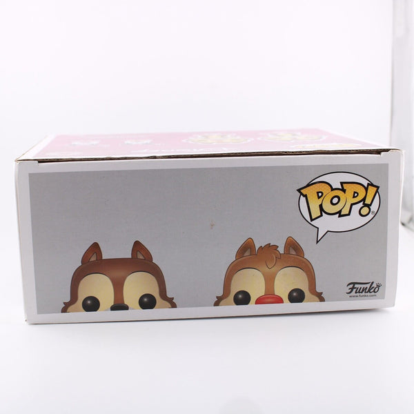 Funko Pop Disney Chip and Dale - 2017 Summer Convention Flocked Exclusive 2 Pack