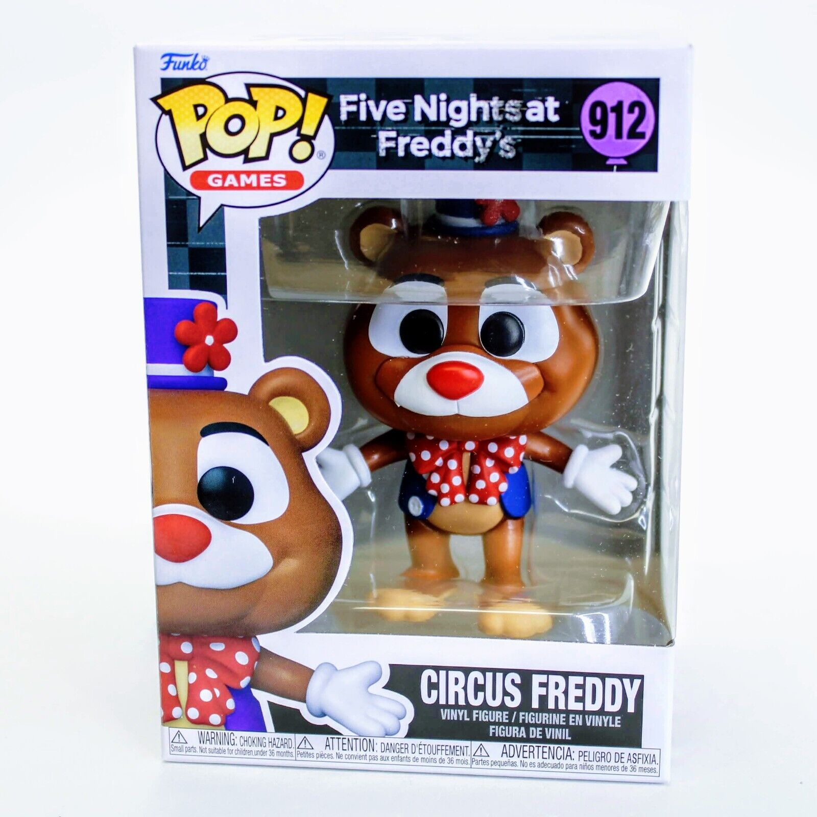 Funko Pop Five Night's At Freddy's Circus Freddy - FNAF Vinyl Figure # 912