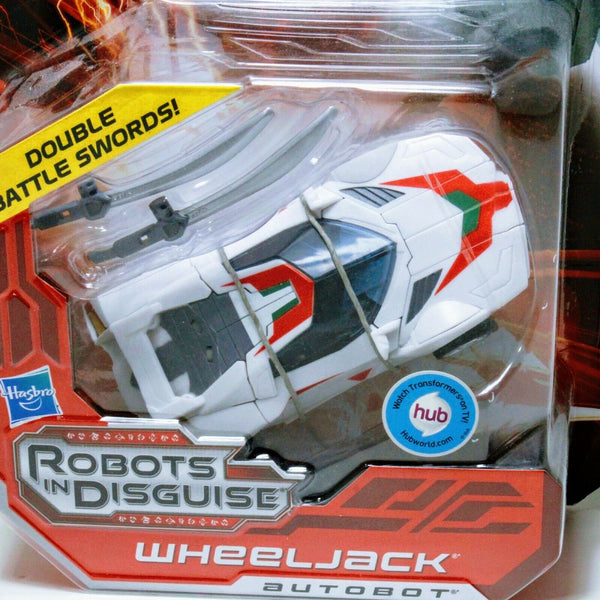 Transformers Prime Wheeljack - Robots in Disguise Deluxe Class Figure w/ Swords