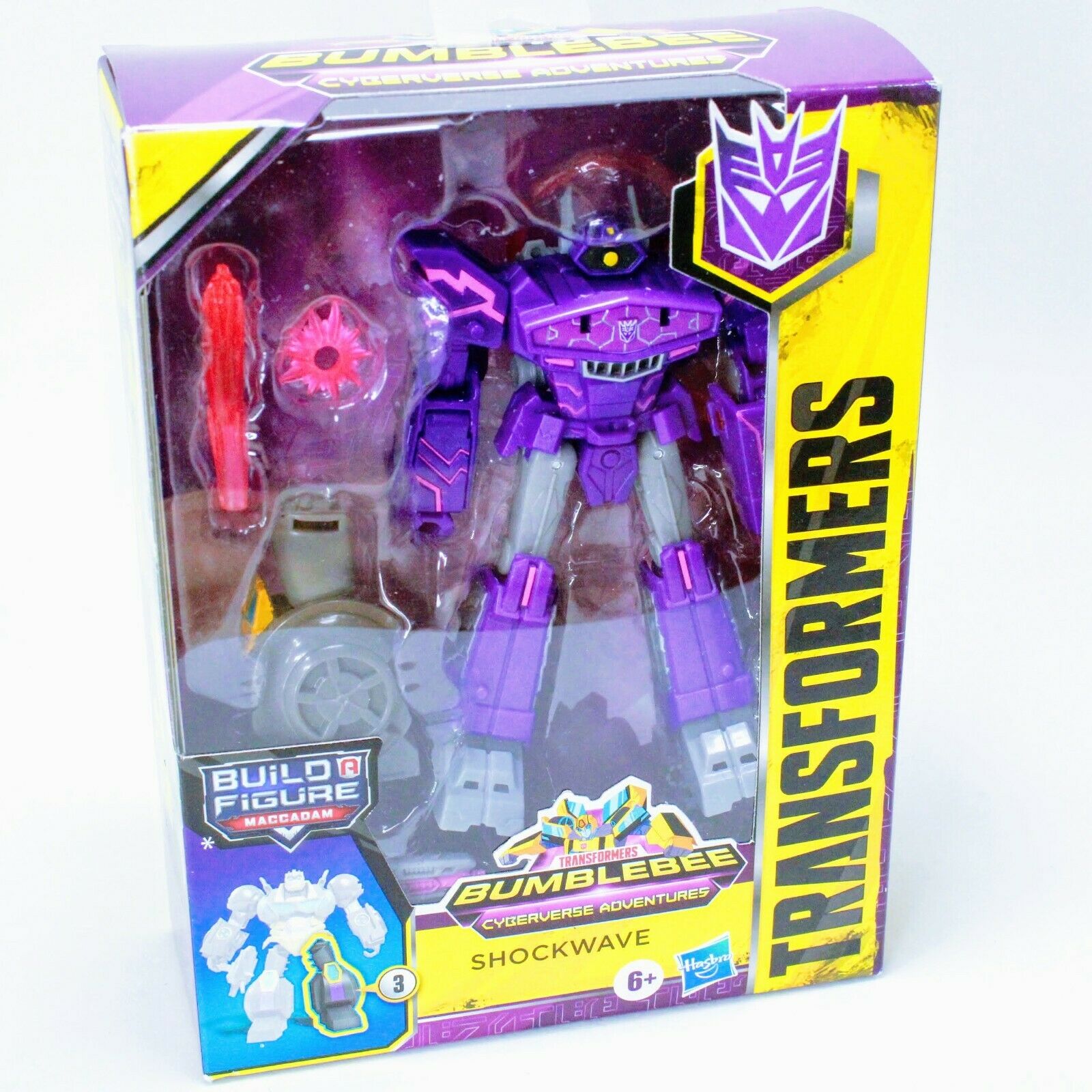 Transformers Shockwave - Cyberverse Deluxe Class Shockwave Action Figure