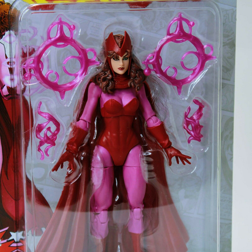 Marvel Legends Series Scarlet Witch Retro Action Figure Toy, 4