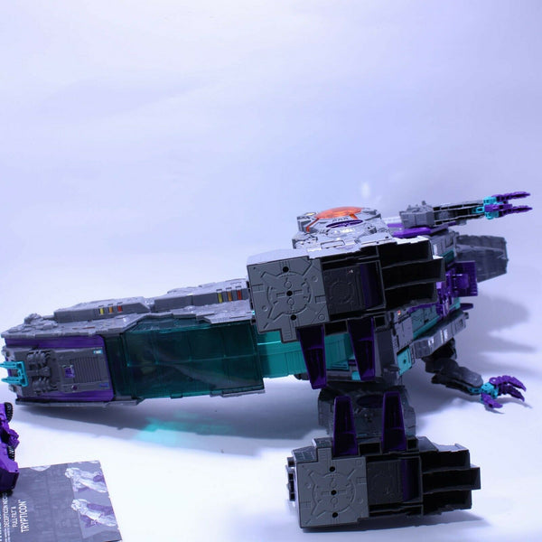 Transformers Titans Return Decepticon Trypticon Complete w/ Necro & Full-Tilt