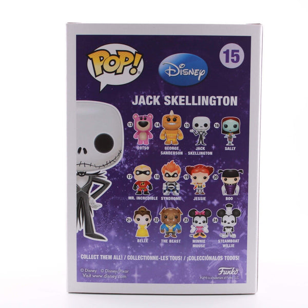 Funko Pop Nightmare Before Christmas Jack Skellington - Disney Vinyl Figure #15